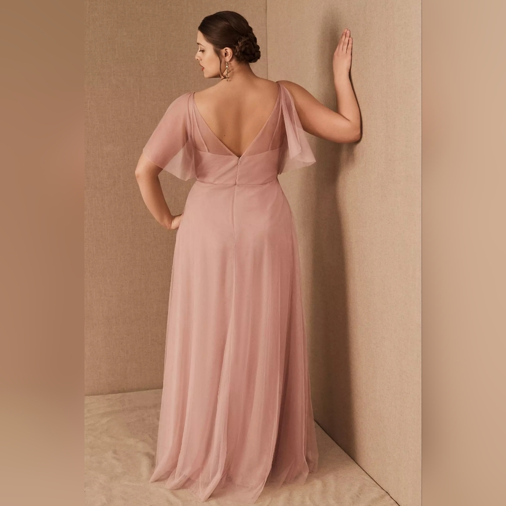 BLHDN Jenny Yoo Aeryn - Dusty Rose - Size 10 - Picture 3 of 10
